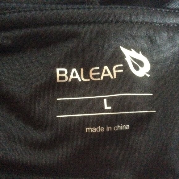Baleaf Black Activewear Funtional Sporty Golf Pickleball Tennis Skort Size Large - Picture 3 of 5